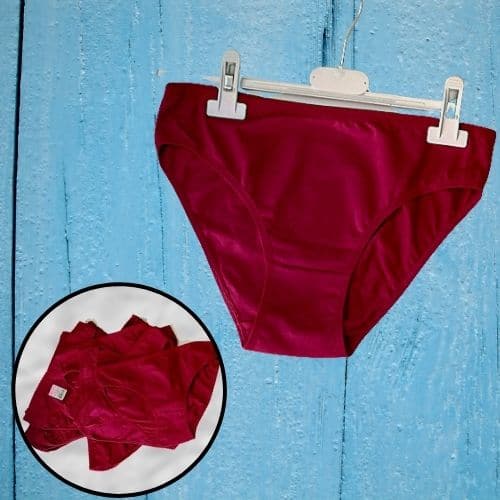 pamucne bikini gacice-rubin-crvena