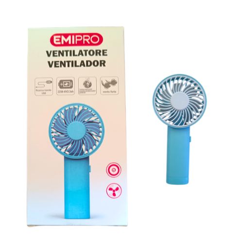 EMIPRO mini USB ventilator s LED svjetlom i originalnom ambalažom