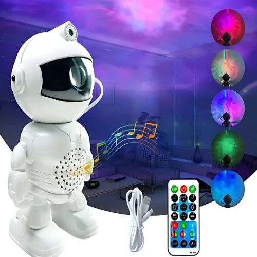 Astronaut galaktički projektor s Bluetooth zvučnikom