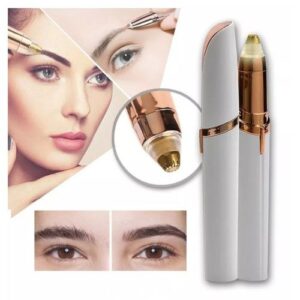 Električni trimer za obrve i lice za precizno i bezbolno uklanjanje dlačica