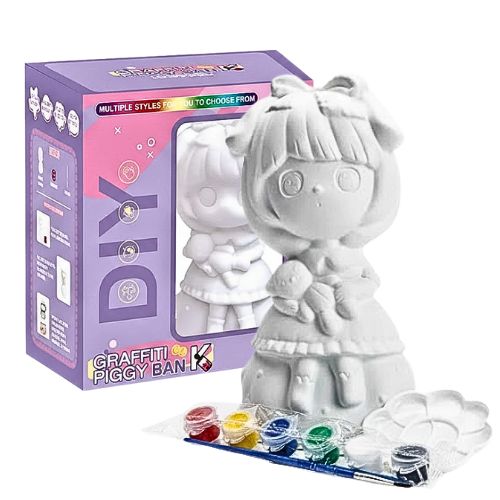 Kasica za bojanje DIY Painted Princess set Kasica za bojanje DIY set princeza s bojama i paletom