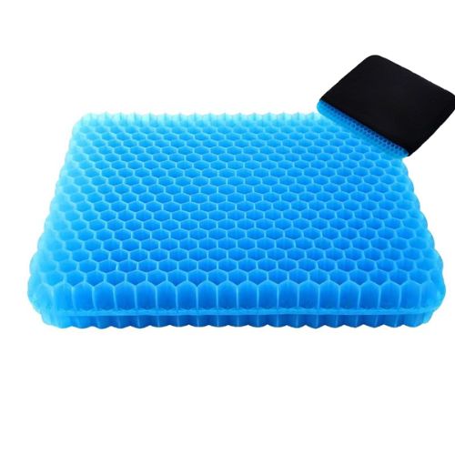 Jastuk za dugo sjedenje s prozračnom gel strukturom plavi