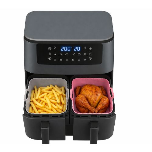 Silikonski ulošci za fritezu u dual uređaju