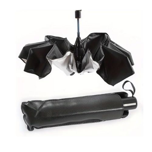 Sklopljeni auto kišobran za zaštitu od sunca i futrola