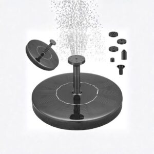 Solarna vrtna fontana s mlaznicama za ribnjak i bazen