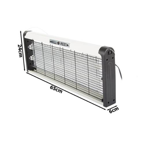 Dimenzije velike UV-lampe protiv komaraca 65 x 24 x 6 cm