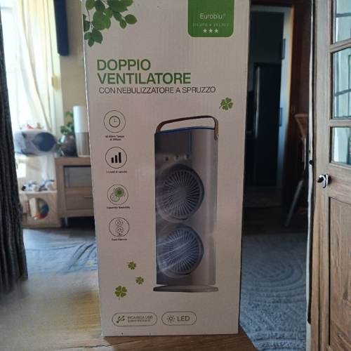 Pakiranje Euroblu dvostrukog ventilatora DD-0208